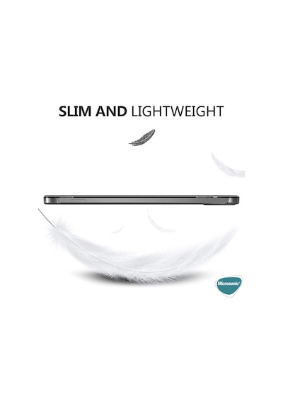 Microsonic Apple Uyumlu iPad Mini 6 2021 Smart Case Ve Arka Kılıf Pembe