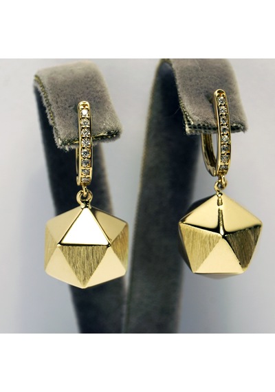 Geometrik Dizayn İkosahedron - Göğüş N11.10952