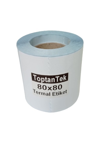 Termal Etiket 80X80 Eko Termal Etiket