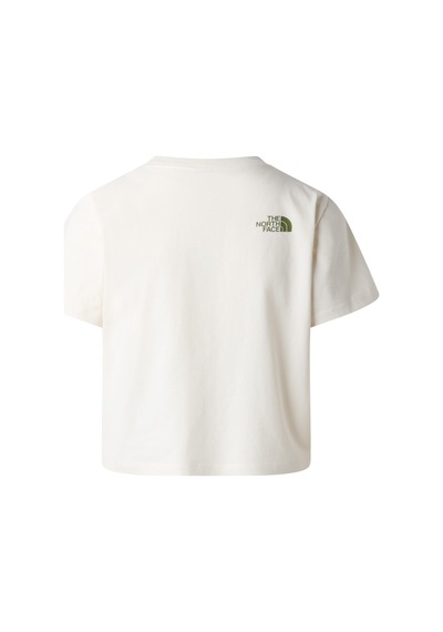 The North Face Flora Embroidered Regular Graphic Kadın Tişört C-the0a8g9qqlıqlı Beyaz