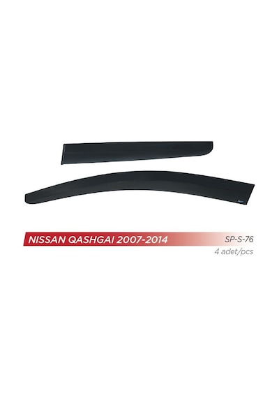 Cam Rüzgarlığı Nıssan Qashqaı 2007-2014 Ön-arka Sport Style 1 Tk