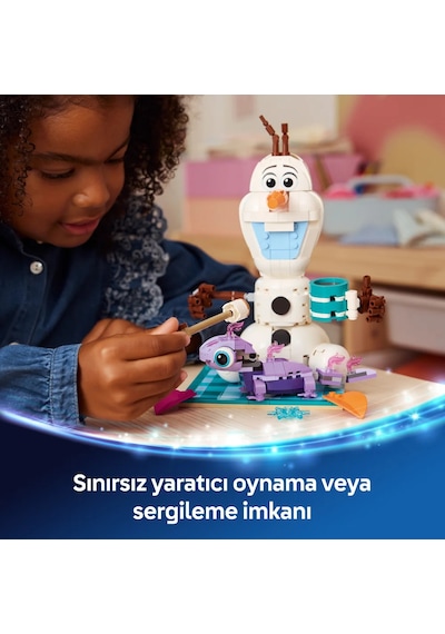 LEGO® ǀ  Disney Princess Karlar Ülkesi Olaf ve Bruni Piknik Eğlencesi 43287 – 7 Yaş ve Üzeri Çocuklar için Oyuncak Yapım Seti(478P)