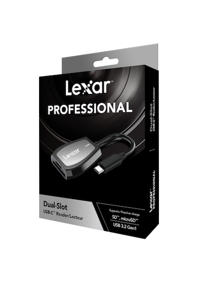 Lexar LRW470U-RNHNG Usb-C Dual Slot Kart Reader Okuyucu