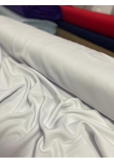 Simline Moda Özel Terzi Dikimi Elbise Astarı Jüpon Kombinezon Beyaz