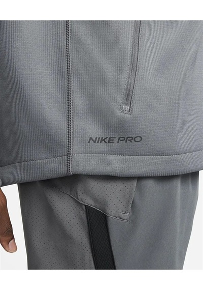 Nike Pro Therma-fit Erkek Gri Ceket-dd2124-068 Gri