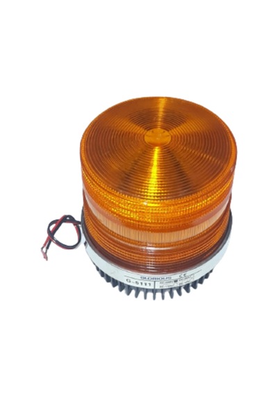 Ledli İkaz Lambası 220V Ac Sarı