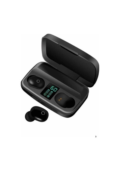 Dijital Göstergeli Bluetooth Kulaklık Kablosuz Tws Stereo Bluetooth 5.0 Çok Renkli 02456496