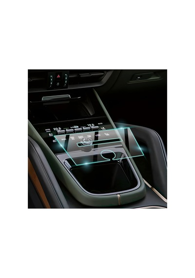 Porsche 2024 Cayenne Orta Konsol Kontrol Ekranı İçin 9h Nano Ipg Proactive Ekran Koruyucu