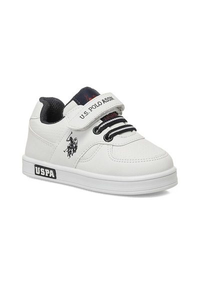 U.s. Polo Assn. Cameron Jr 6fx Beyaz Erkek Çocuk Sneaker Beyaz