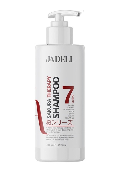 Sakura Therapy Shampoo 7active Sakura Çiçeği, Biotin, Keratin, Vitamin B5 Onarıcı Besleyici Şampuan