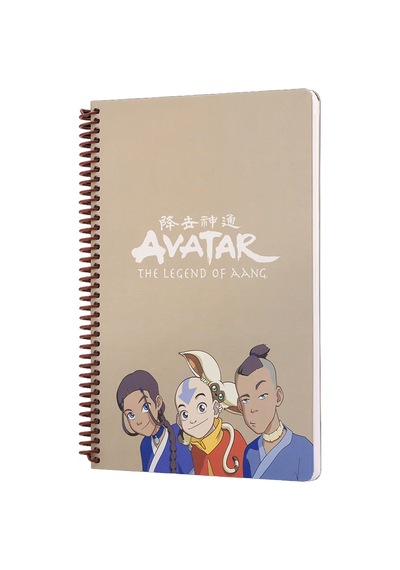 Mabbels Spiralli Defter Avatar Katara Sokka Aang Krem 80 Yp 17x24 Dft-388623 Çok Renkli