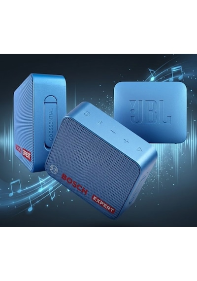 Jbl Bosch Özel Seri, Go Essential, Bosch Expert Harman Jbl Bluetooth Hoparlör, Ipx7, Mavi