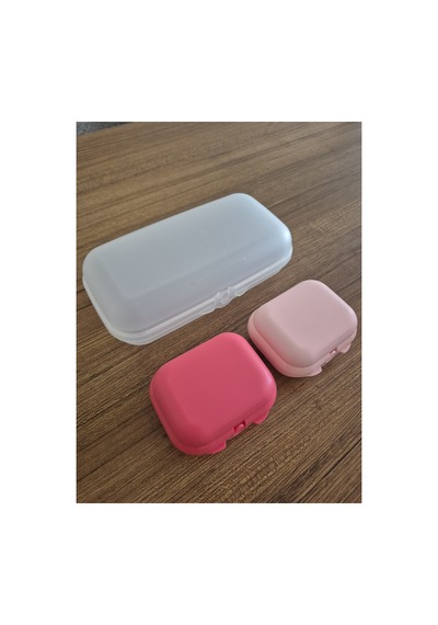 Atıştırmalık Ve Beslenme Kabı Seti Pembe