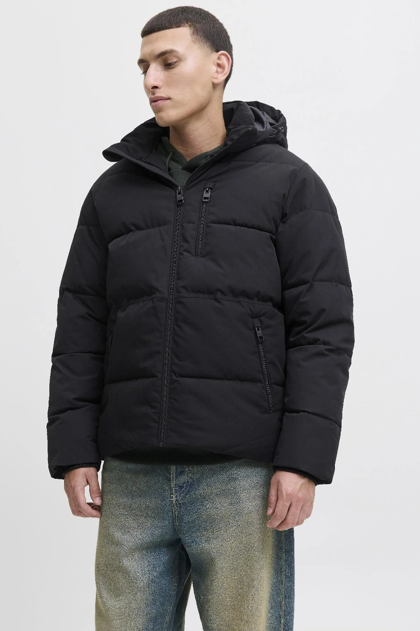 Jack & Jones Jjeowen Puffer Erkek Şişme Mont Su Geçirmez, Soğuk Hava Koruması, Günlük Kışlık Ceket Siyah Jack & Jones Jjeowen Puffer Erkek Şişme Mont Su Geçirmez, Soğuk Hava Koruması, Günlük Kışlık Ceket Siyah
