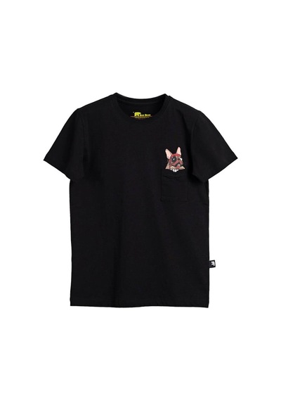 Bad Bear Gotcha Çocuk Tişört SIYAH
