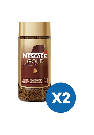 Gold Çözünebilir Kahve 100g Cam Kavanoz 2'li Paket Diğer