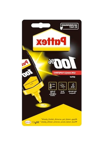 Güçlü Çok Amaçlı Yapıştırıcı, Su Ve Solvent İçermeyen Hızlı Formül, 50g Paket