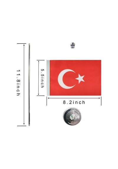 Gentlegirl. Abd Türkiye Masa Bayrağı, Sopa Küçük Mini Türk Bayrağı Ofis Masa Bayrağı, Stand Tabanlı Stand, U 1