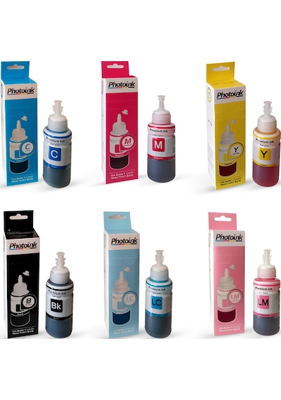 Epson L850 6Renk 1 Takım Photoink Mürekkep
