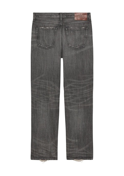 Calvin Klein 90s Straıght Meteorıte Tencel Je Erkek Gri Kot Pantolon
