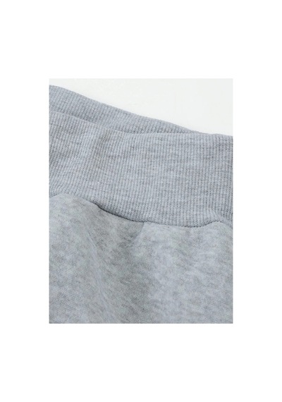 Tarzsokak Sporsity Letter Graphic Slant Pocket Eşofman Altı Gri