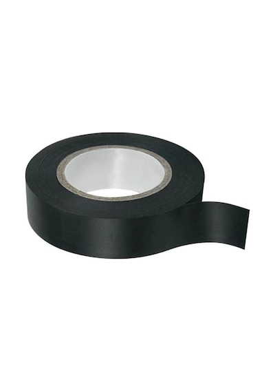 İzole Pvc Elektrikçi Elektrik İzole Bant Siyah Renk 19 Mm X 9 Metre İzole Bandı 10 Adet