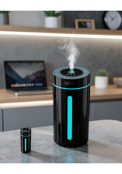 Ultrasonik Nemlendirici Led Işıklı Aromaterapi Difüzör