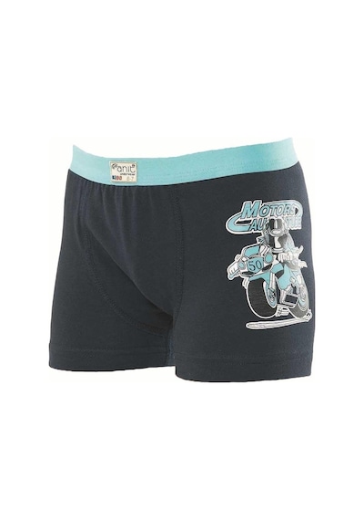 10 Lu Paket Anıt Baskılı Erkek Çocuk Likralı Boxer 4783