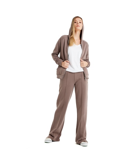 Kadın Sweatshirt 60463 - Vizon Vizon