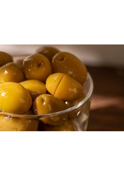 Hasanbey Doğal Salamura Yeşil Zeytin 500 Gr