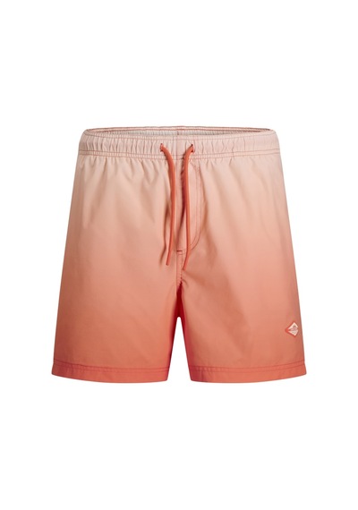 Jack & Jones Jack Jones Beli Lastikli Erkek Deniz Şortu 12291438 Kırmızı