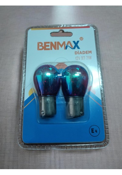 Premium Hologram Diadem Ampul Tek Duy 12v 93 21w E4 Amber Sinyal Ampulü Takımı 2 Adet Diadem Ampül Turuncu