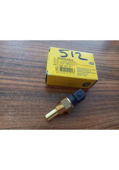 Bmw E28 E30 E34 Su Sıcaklık Sensörü Kahverengi Tek Fiş Hella