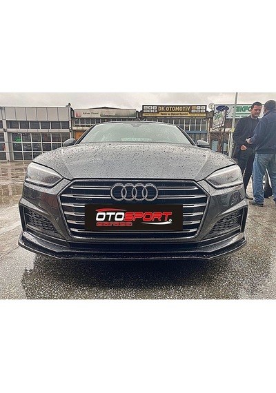 Audi A5 Sedan Ön Lip Fiberglass Boyasız