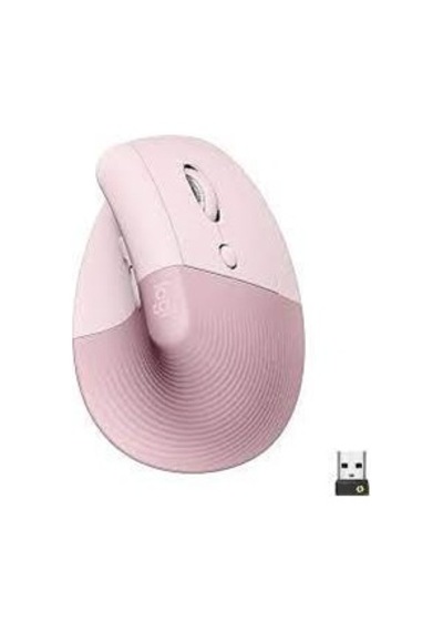 Logitech 910-006478 Lift Kablosuz Ergonomik Dikey Rose Mouse
