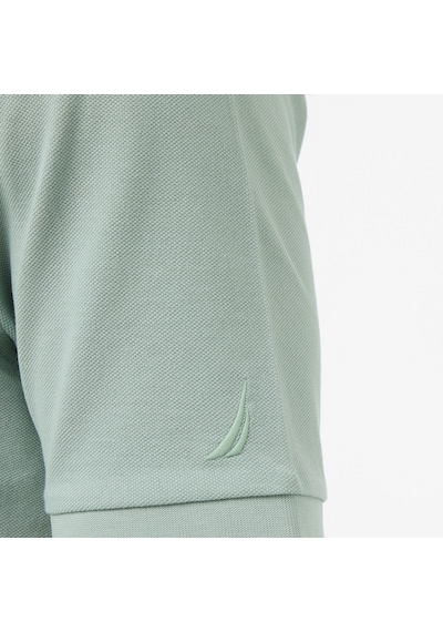 Nautica Erkek Yeşil Regular Fit Polo Yaka T-shirt Düz K65000t Yeşil
