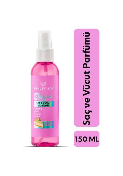 Lime Cheesecake Matcha Saç Ve Vücut Parfümü Limon, Şeftali, Ahududu, Sandal Ağacı 150ml