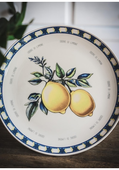 The Mia Odore Di Limone Servis Tabağı 6lı Set 26 Cm Odl004