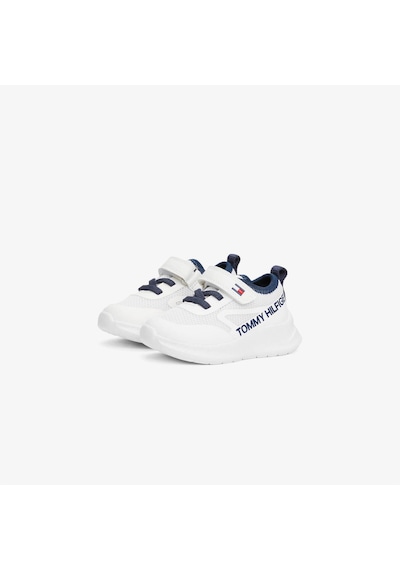 Tommy Hilfiger Velcro Çocuk Beyaz Spor Ayakkabı T1b9-33868-1756x336 Beyaz