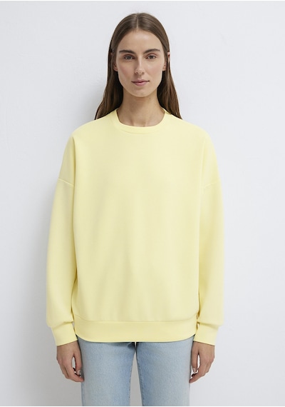 Mavi - Lux Touch Tencel Tm Modal Sarı Sweatshirt 168837-91390 Sarı