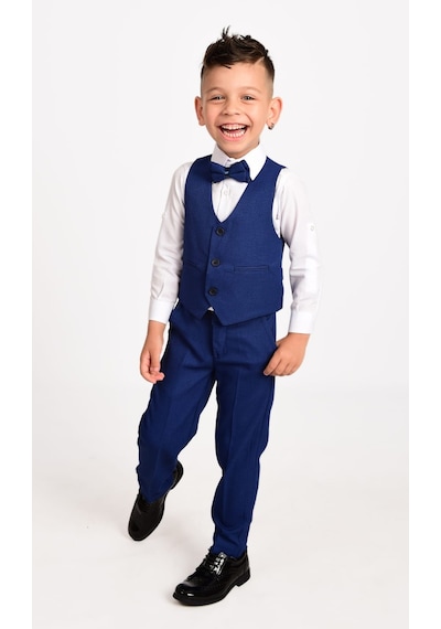 Mnk Baby & Kids Yelekli Erkek Çocuk Takım Elbise Mnk Baby & Kids Yelekli Erkek Çocuk Takım Elbise