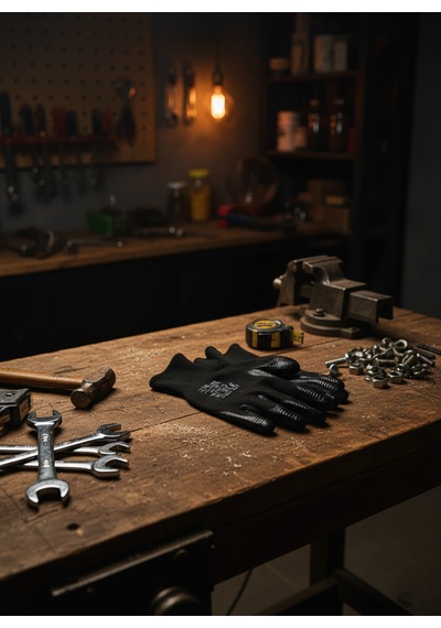 Cmc Tools Profesyonel Iş Eldiveni Siyah