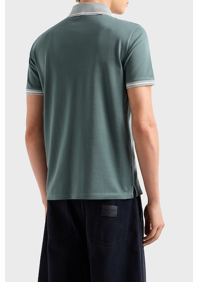 Emporio Armani Erkek Polo Yaka T Shirt Em000852 Af12955 F9046 Haki Haki