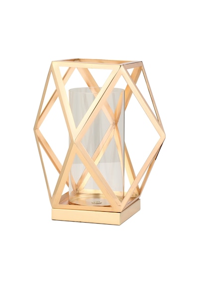 Vitale Prizma Cam Mumluk Gold 25x25x21 Cm Ak.jd0116