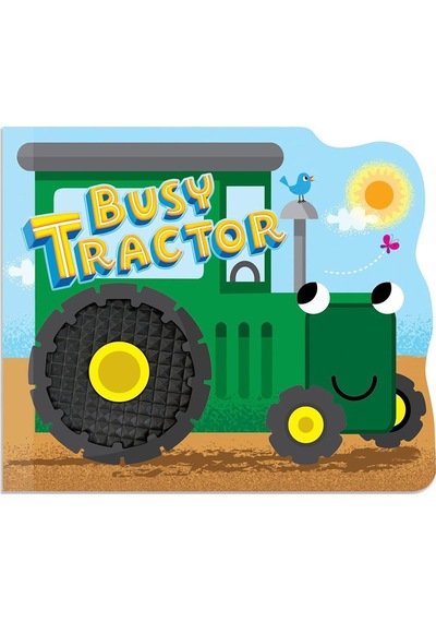 Busy Tractor Touch And Feel Board Book Little Hippo Books