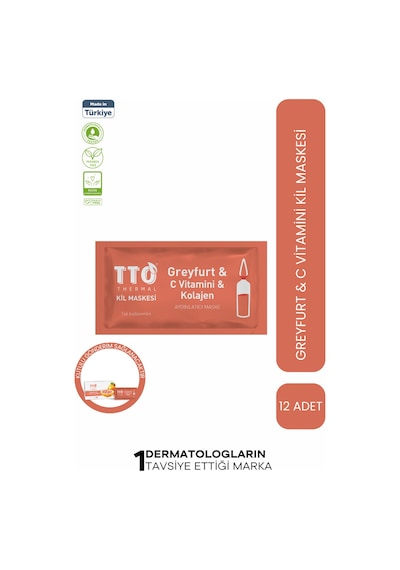 Tto Thermal Kil Maskesi Greyfurt & C Vitamini