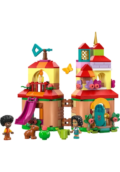 LEGO® ǀ Disney Mini Enkanto Evi 43261 - 5 Yaş ve Üzeri Prenses Seven Çocuklar için Yaratıcı Oyuncak Yapım Seti (186 Parça)