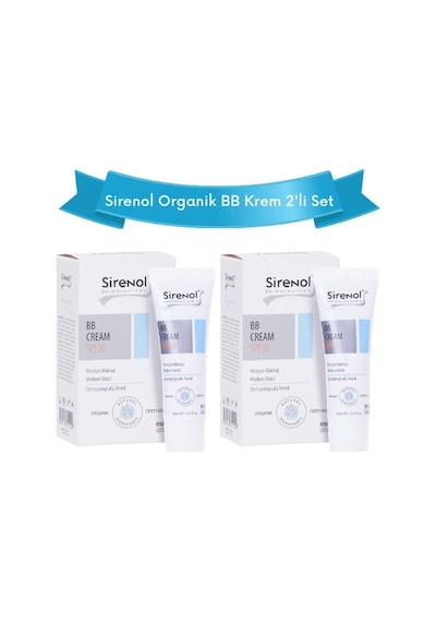 Sirenol BB Krem SPF30 Medium 2 x 30 ML