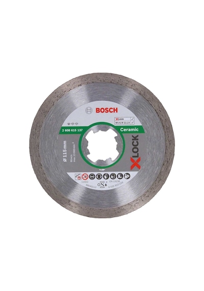 Bosch X-Lock Standard For Ceramic 115 mm Elmas Kesici Disk - 2608615137