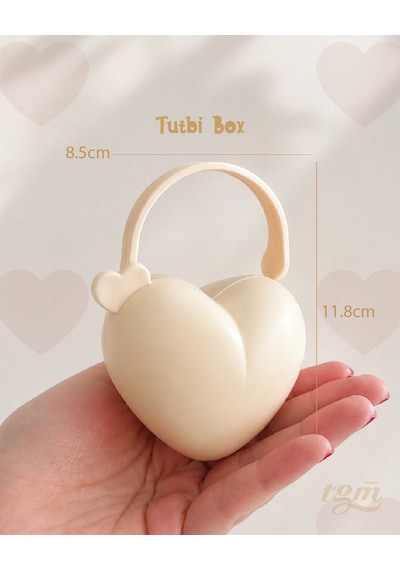 Tgm Baby Tutbi Box Kalpli Emzik Kutusu Krem